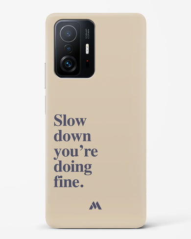 Slow Down Hard Case Phone Cover (Xiaomi)