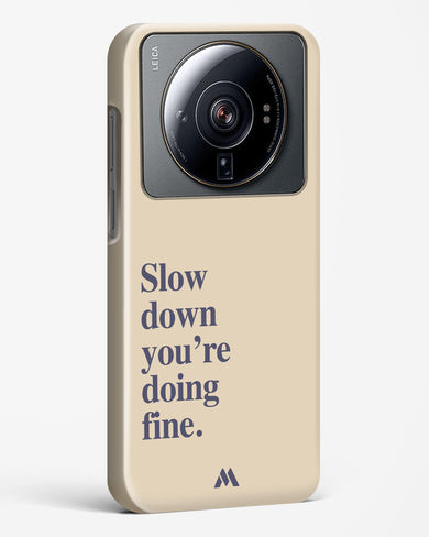 Slow Down Hard Case Phone Cover (Xiaomi)