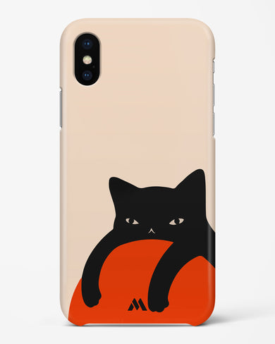 Purrfect Chill Hard Case Phone Cover (Apple)