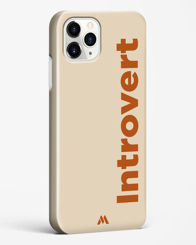 Introvert Hard Case Phone Cover (Apple)