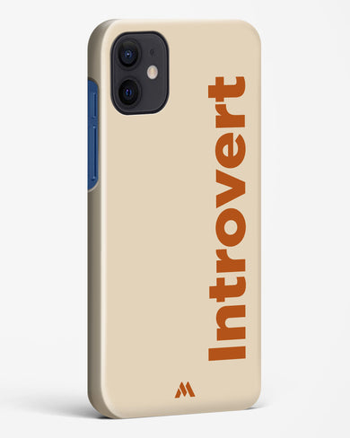 Introvert Hard Case Phone Cover (Apple)