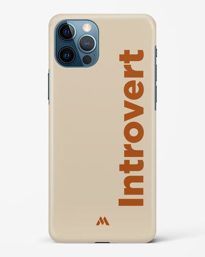 Introvert Hard Case Phone Cover (Apple)