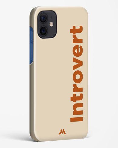 Introvert Hard Case Phone Cover (Apple)