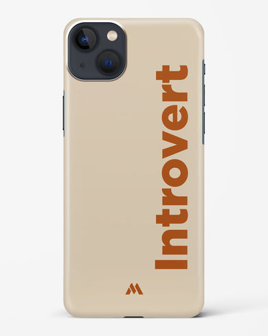 Introvert Hard Case Phone Cover (Apple)