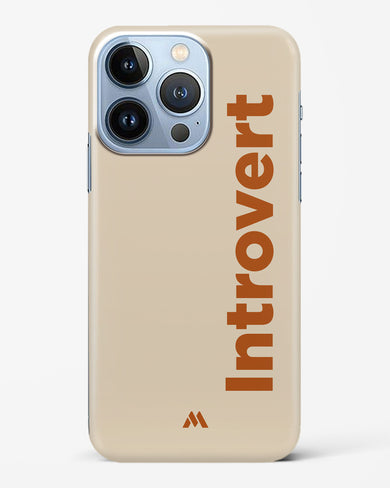 Introvert Hard Case Phone Cover (Apple)