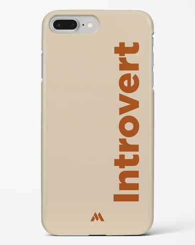 Introvert Hard Case Phone Cover (Apple)