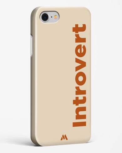 Introvert Hard Case Phone Cover (Apple)