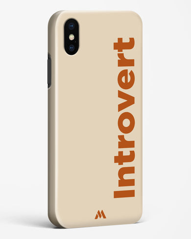 Introvert Hard Case Phone Cover (Apple)