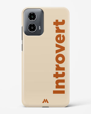 Introvert Hard Case Phone Cover (Motorola)