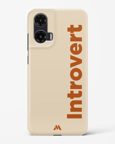 Introvert Hard Case Phone Cover (Motorola)
