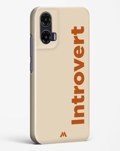 Introvert Hard Case Phone Cover (Motorola)