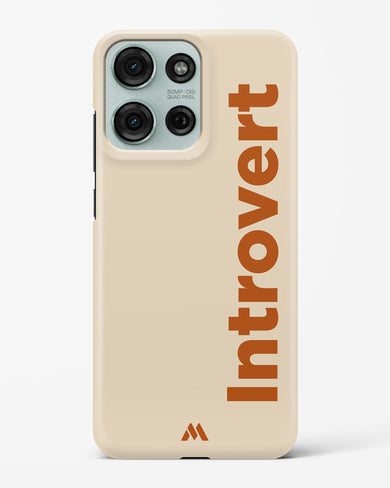 Introvert Hard Case Phone Cover (Motorola)