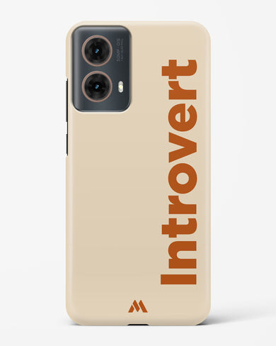 Introvert Hard Case Phone Cover (Motorola)