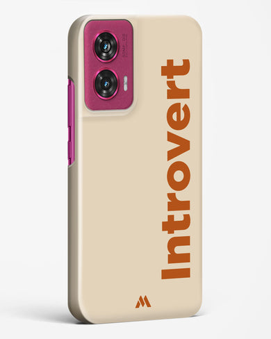 Introvert Hard Case Phone Cover (Motorola)