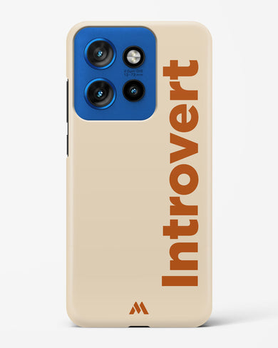 Introvert Hard Case Phone Cover (Motorola)