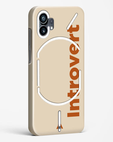 Introvert Hard Case Phone Cover (Nothing)