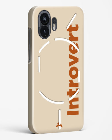 Introvert Hard Case Phone Cover (Nothing)