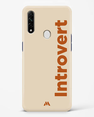 Introvert Hard Case Phone Cover (Oppo)