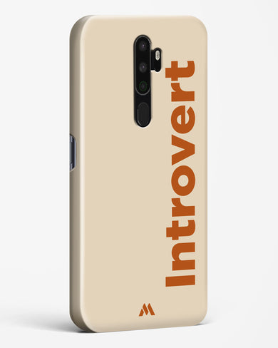 Introvert Hard Case Phone Cover (Oppo)