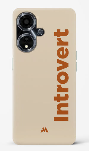 Introvert Hard Case Phone Cover (Oppo)
