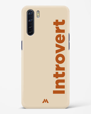 Introvert Hard Case Phone Cover (Oppo)