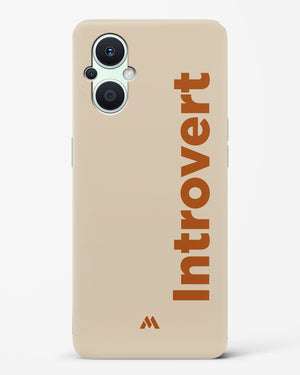 Introvert Hard Case Phone Cover (Oppo)