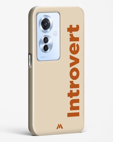 Introvert Hard Case Phone Cover (Oppo)