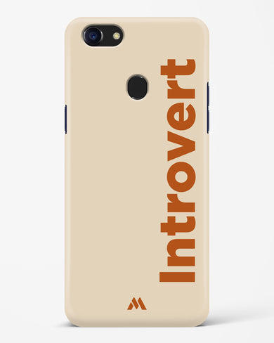 Introvert Hard Case Phone Cover (Oppo)