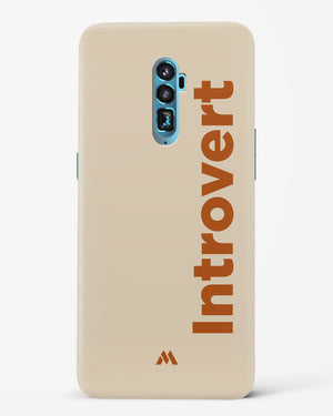 Introvert Hard Case Phone Cover (Oppo)