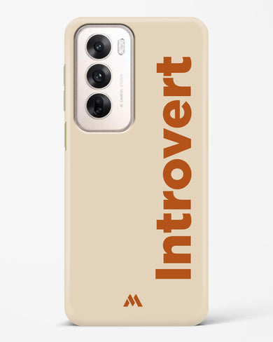 Introvert Hard Case Phone Cover (Oppo)