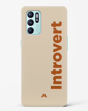 Introvert Hard Case Phone Cover (Oppo)