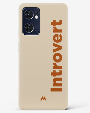 Introvert Hard Case Phone Cover (Oppo)