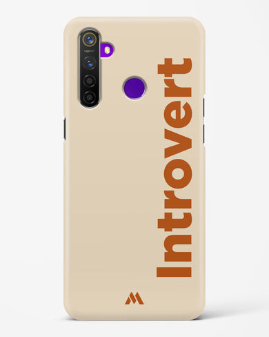 Introvert Hard Case Phone Cover (Realme)