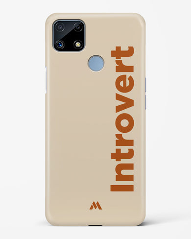 Introvert Hard Case Phone Cover (Realme)