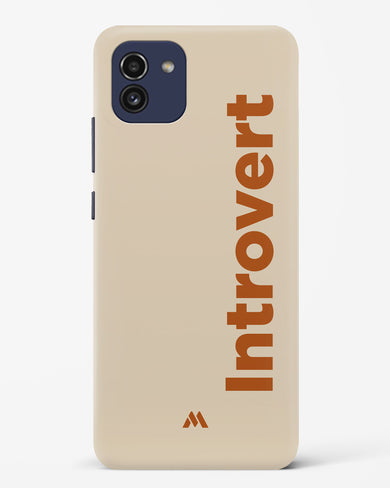 Introvert Hard Case Phone Cover (Samsung)