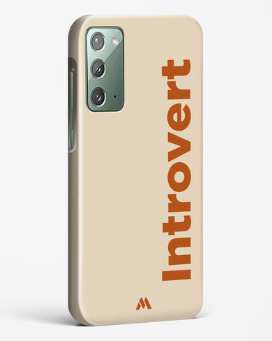 Introvert Hard Case Phone Cover (Samsung)