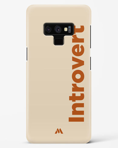 Introvert Hard Case Phone Cover (Samsung)