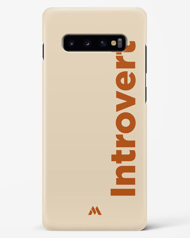 Introvert Hard Case Phone Cover (Samsung)