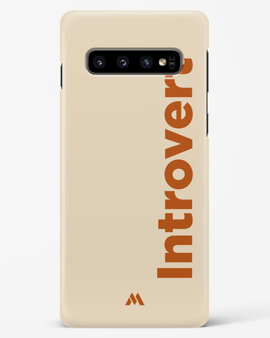 Introvert Hard Case Phone Cover (Samsung)