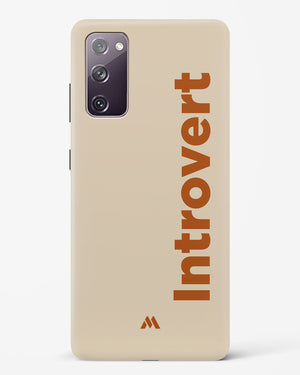 Introvert Hard Case Phone Cover (Samsung)