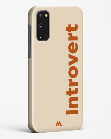 Introvert Hard Case Phone Cover (Samsung)