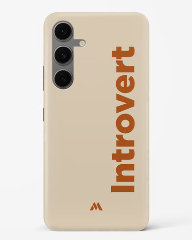 Introvert Hard Case Phone Cover (Samsung)