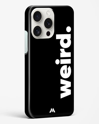 Weird Hard Case Phone Cover (Apple)