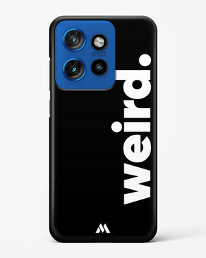 Weird Hard Case Phone Cover (Motorola)