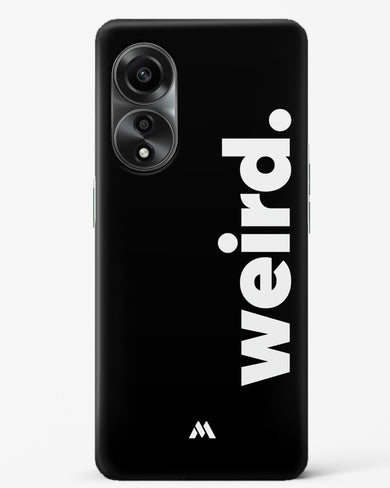 Weird Hard Case Phone Cover (Oppo)