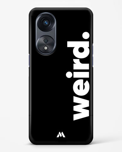 Weird Hard Case Phone Cover (Oppo)