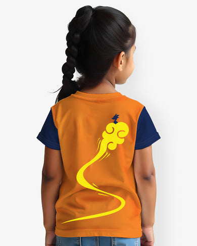 Saiyan Spark Kids-T-Shirt