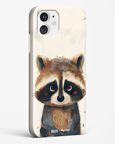 Blushing Raccoon [BREATHE] Hard Case Phone Cover (Apple)