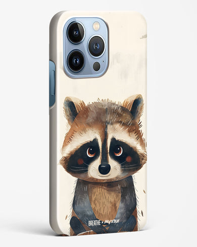 Blushing Raccoon [BREATHE] Hard Case Phone Cover (Apple)