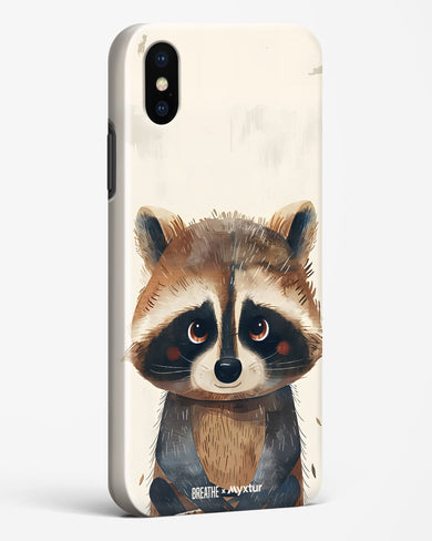 Blushing Raccoon [BREATHE] Hard Case Phone Cover (Apple)